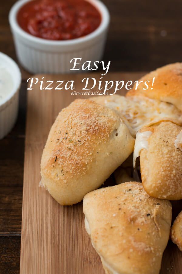 Easy Mini Pizza Dippers