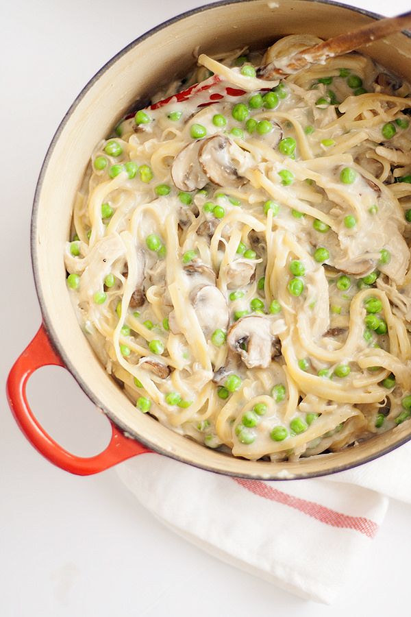 Easy one pot chicken tetrazzini