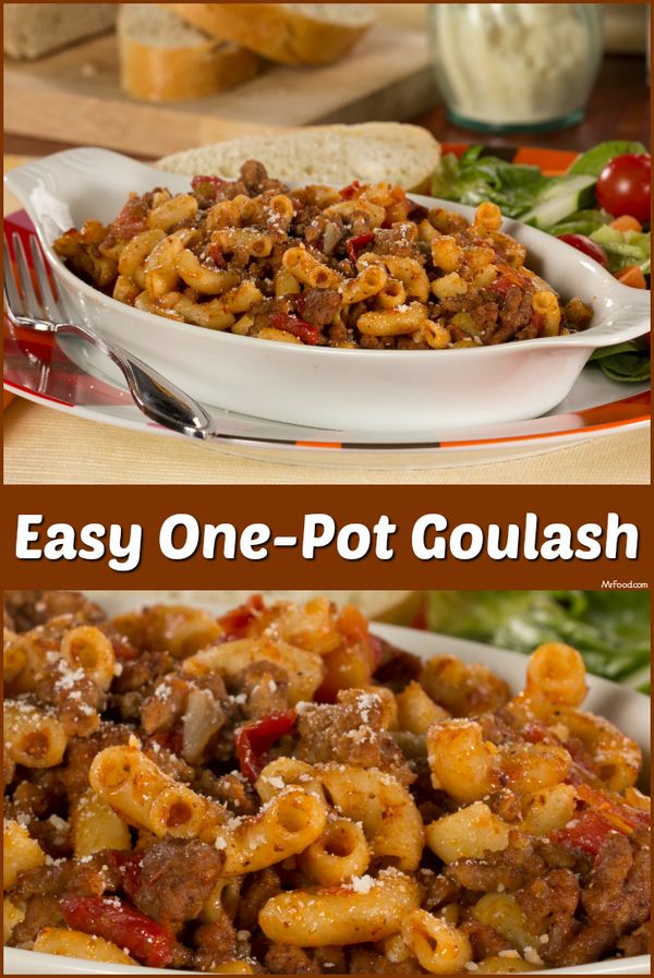 Easy One-Pot Goulash