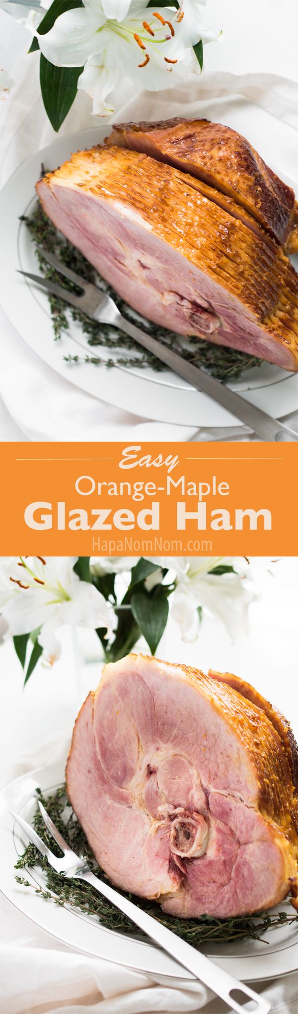 Easy Orange-Maple Glazed Ham