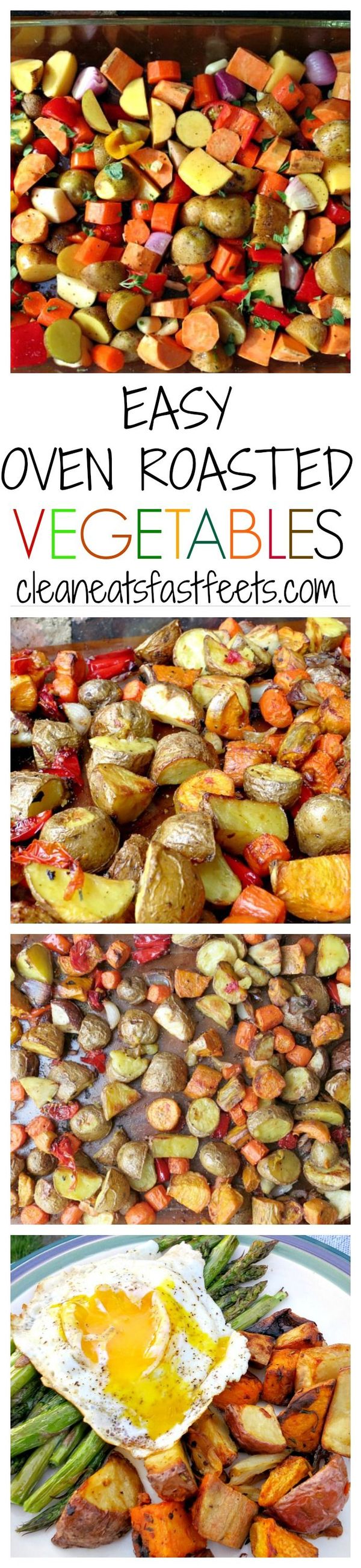 Easy Oven Roasted Vegetables