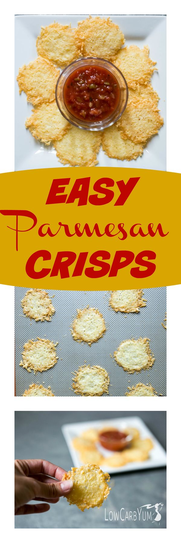 Easy Parmesan Crisps