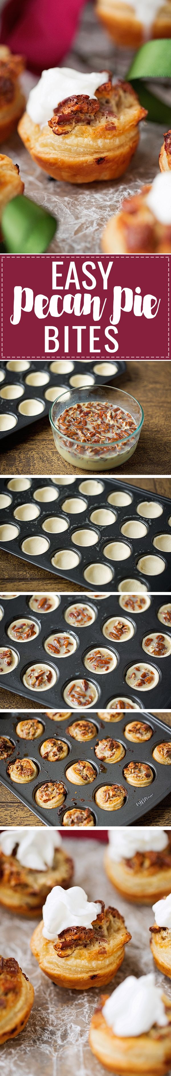 Easy Pecan Pie Bites