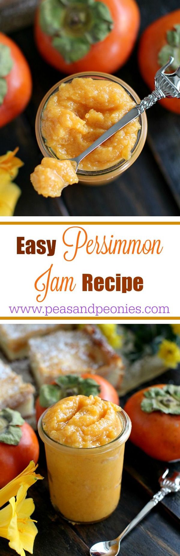 Easy Persimmon Jam