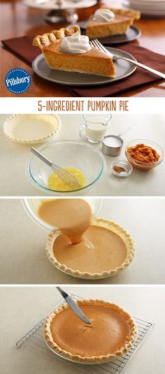 Easy Pumpkin Pie