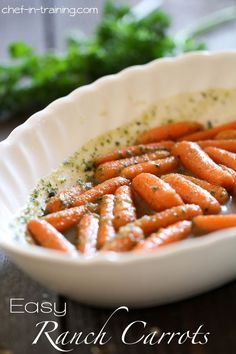 Easy Ranch Carrots