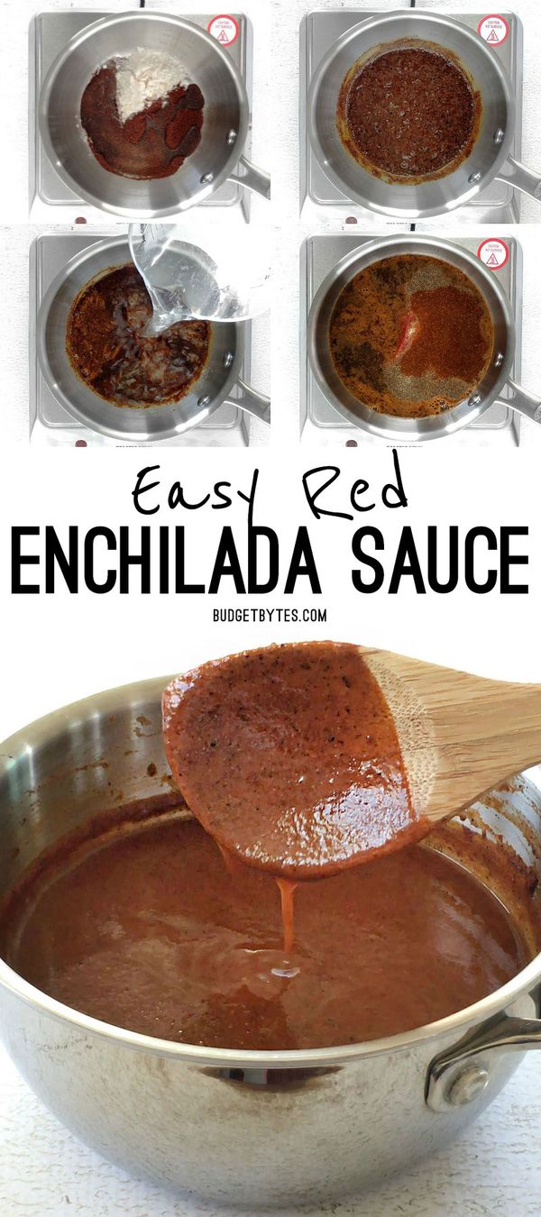 Easy Red Enchilada Sauce