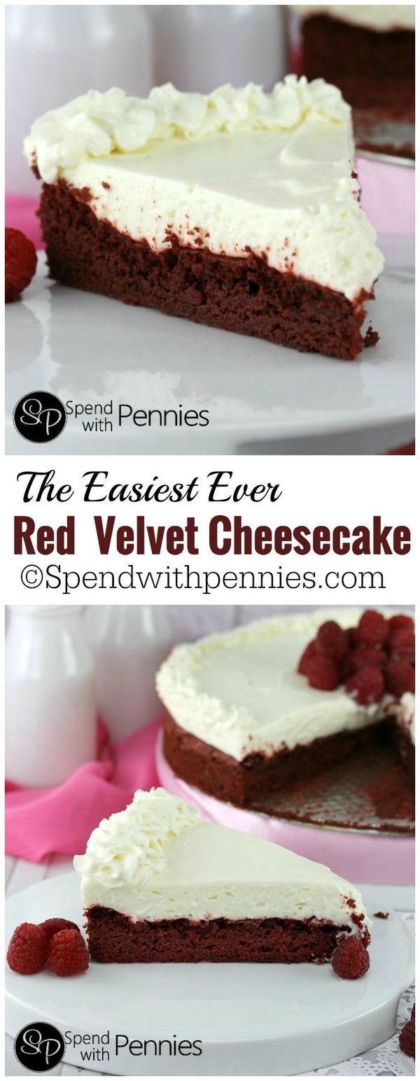 Easy Red Velvet Cheesecake