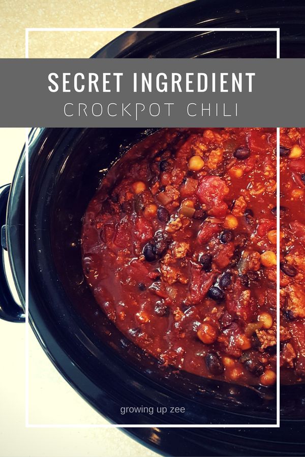 Easy Secret Ingredient Crock-Pot Chili