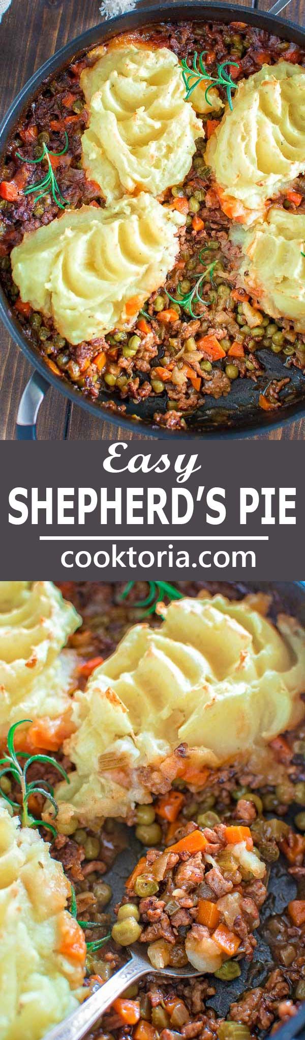 Easy Shepherd's Pie with Leftover Mashed Potatoes