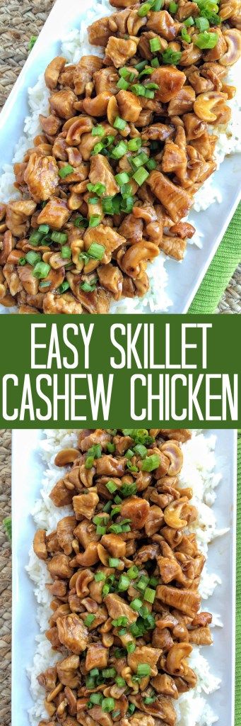 Easy Skillet Cashew Chicken