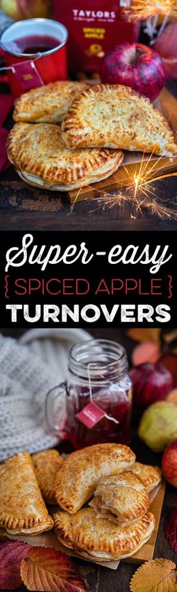 Easy Spiced Apple Turnovers for Bonfire Night