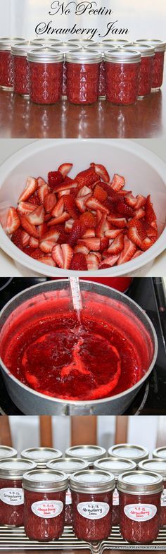 Easy Strawberry Jam (No Pectin