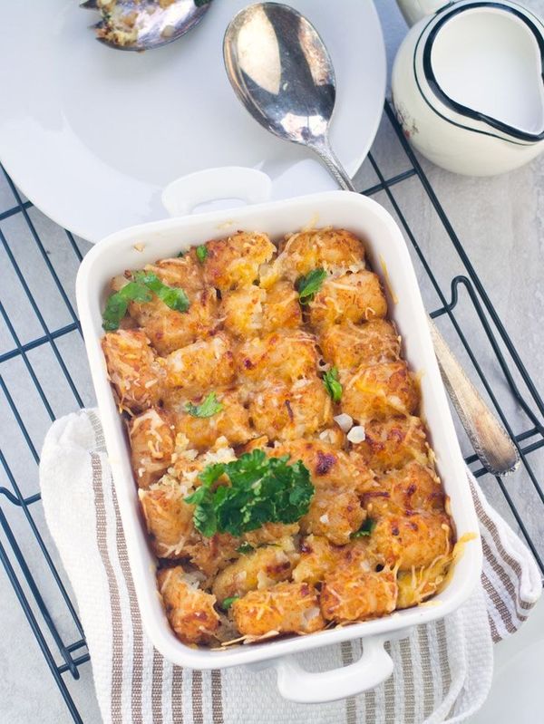 Easy Tater Tots Breakfast Casserole