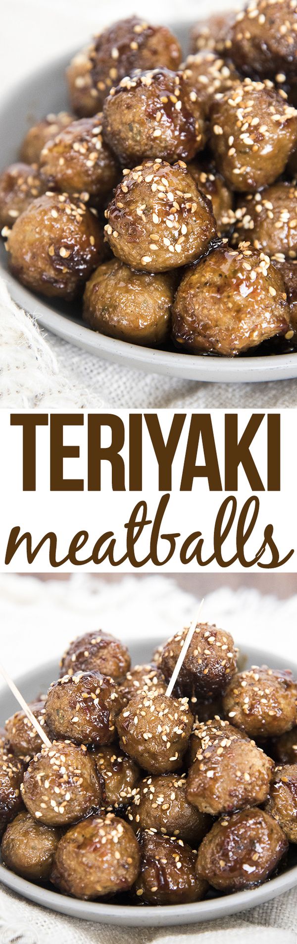 Easy Teriyaki Meatballs