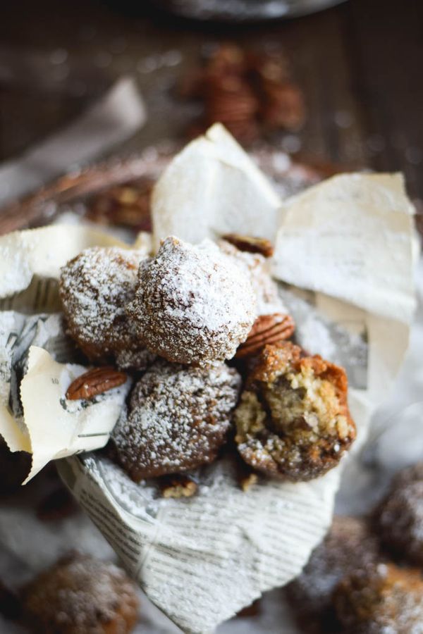 Easy Toasted Butter Pecan Fritters