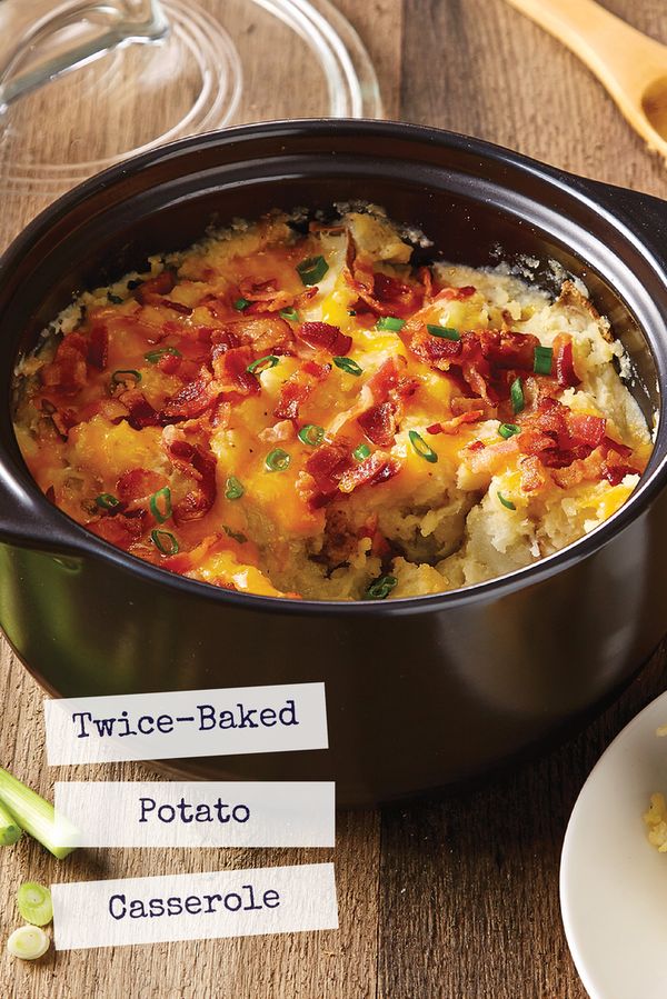 Easy Twice-Baked Potato Casserole