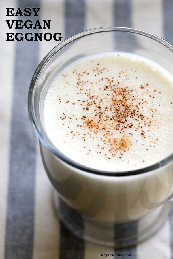 Easy Vegan Eggnog