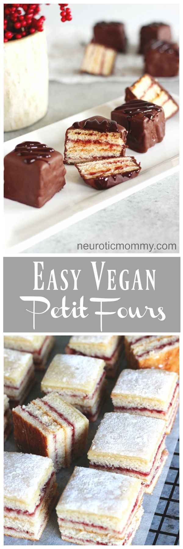 Easy Vegan Petit Fours