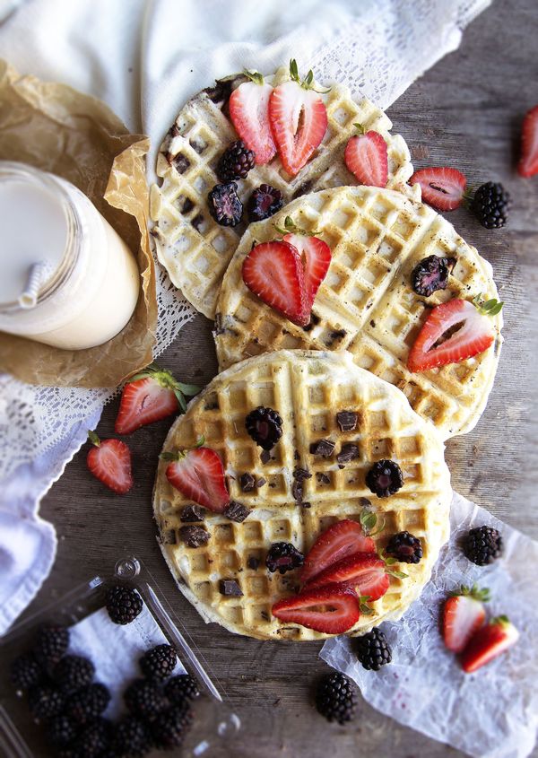 Easy Vegan Waffles