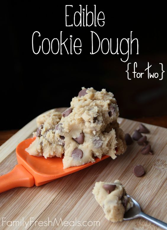 Edible Cookie Dough Recipe (for two