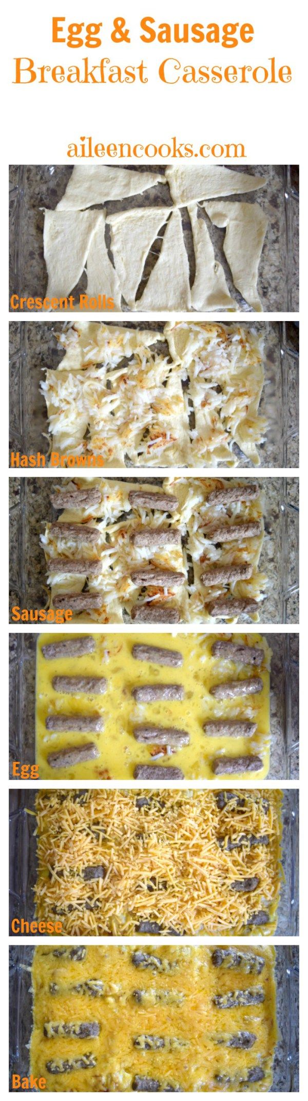 Egg and Sausage Breakfast Casserole