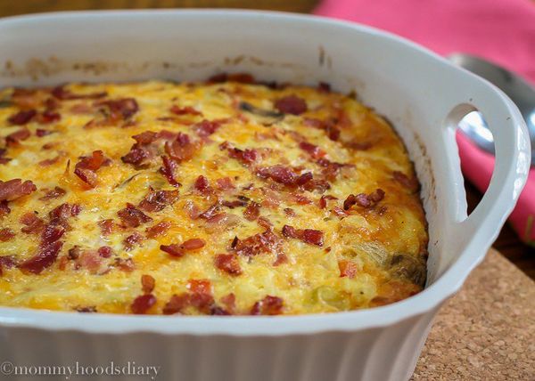 Egg, Bacon and Potato Breakfast Bake