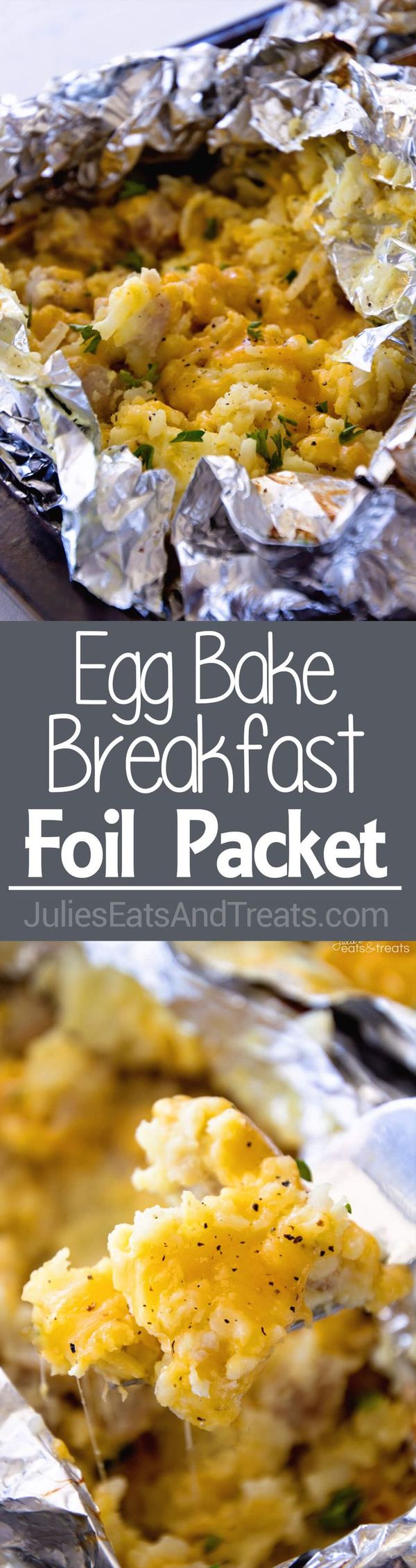 Egg Bake Breakfast Foil Packet