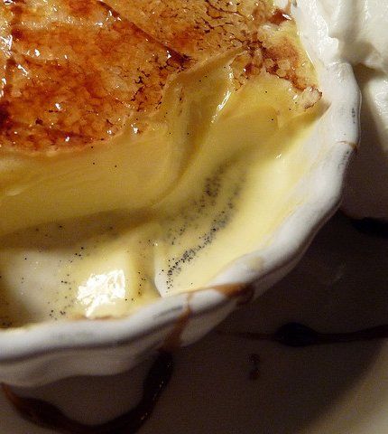 Egg Nog Creme Brulee