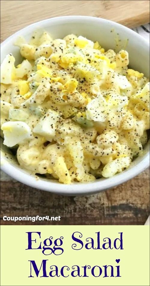 Egg Salad Macaroni