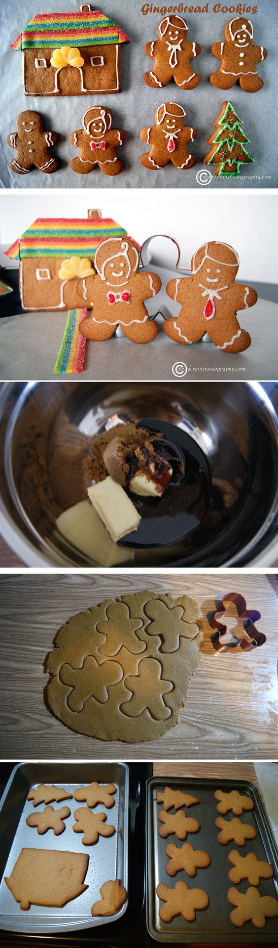 Eggless Gingerbread cookies