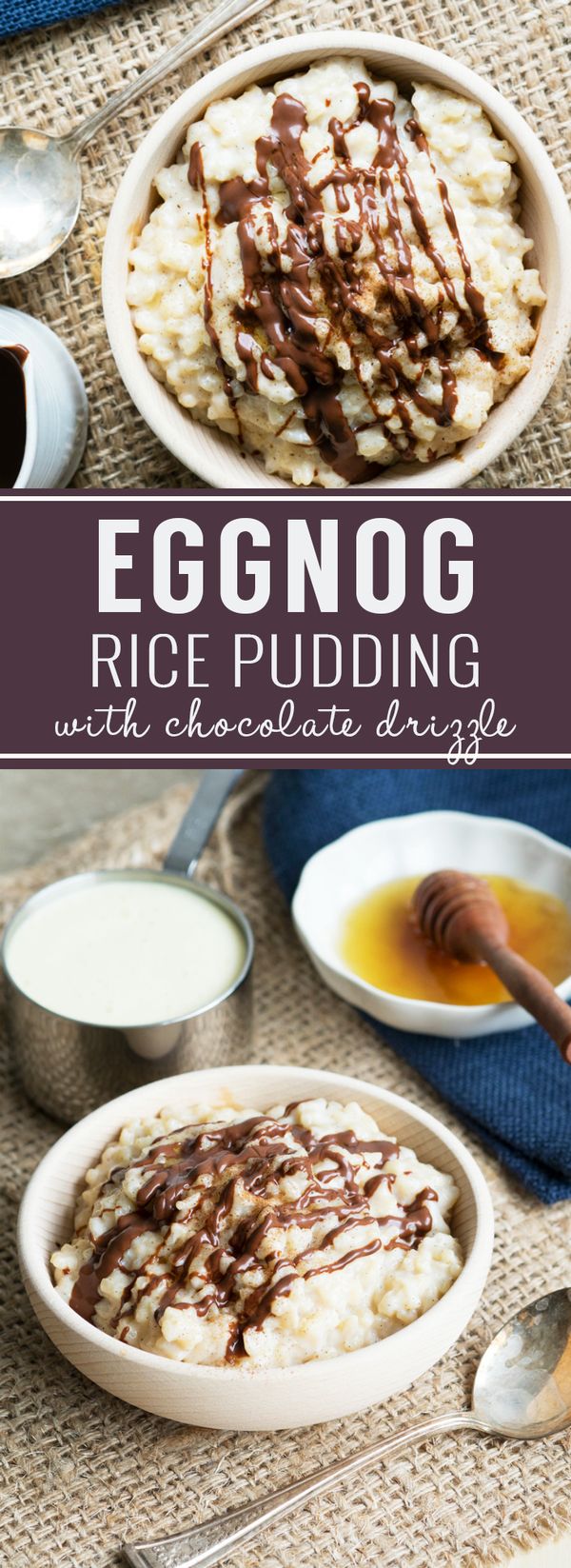 Eggnog Rice Pudding for Christmas Breakfast (GF