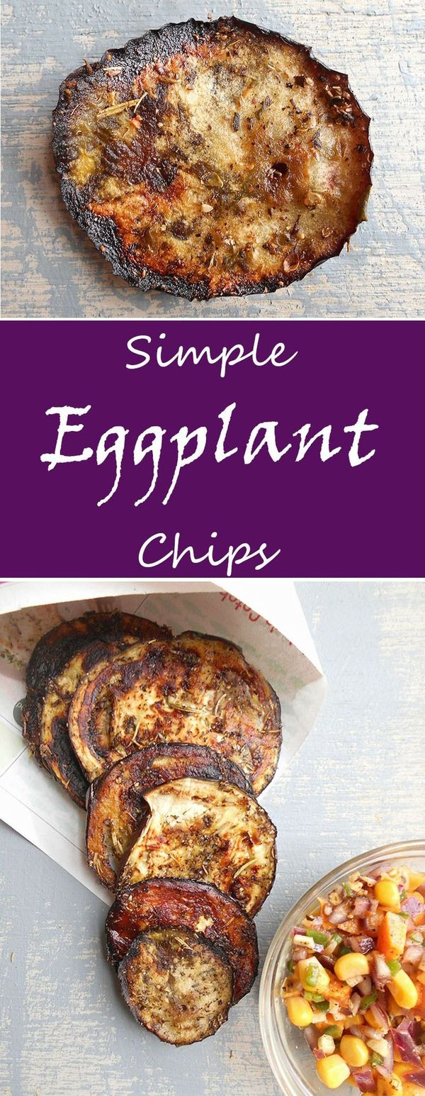 Eggplant Chips – Mediterranean Style