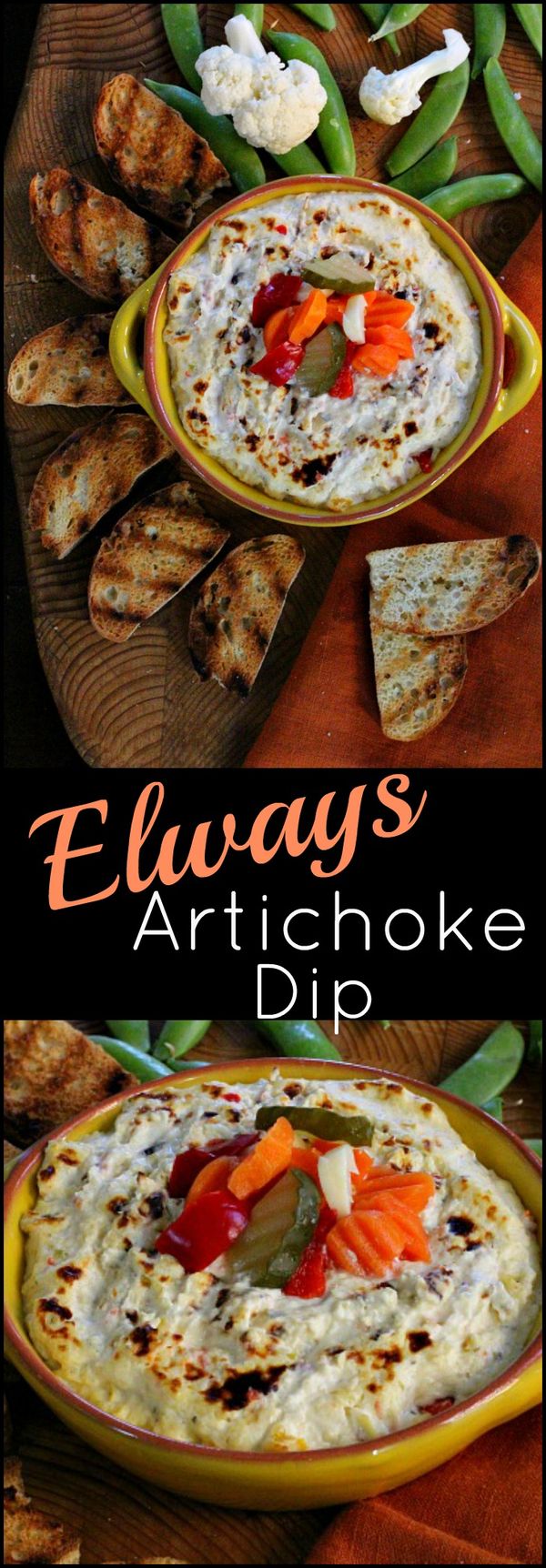 Elway's Artichoke Giardiniera Dip