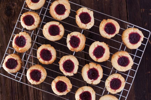 Emeril's Raspberry Lemon Thumbprint Cookies