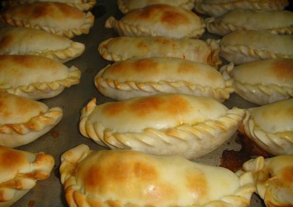 Empanadas de queso y cebolla de Santa Fé