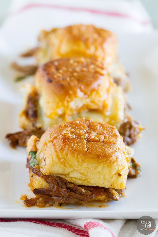 Enchilada Beef Sliders