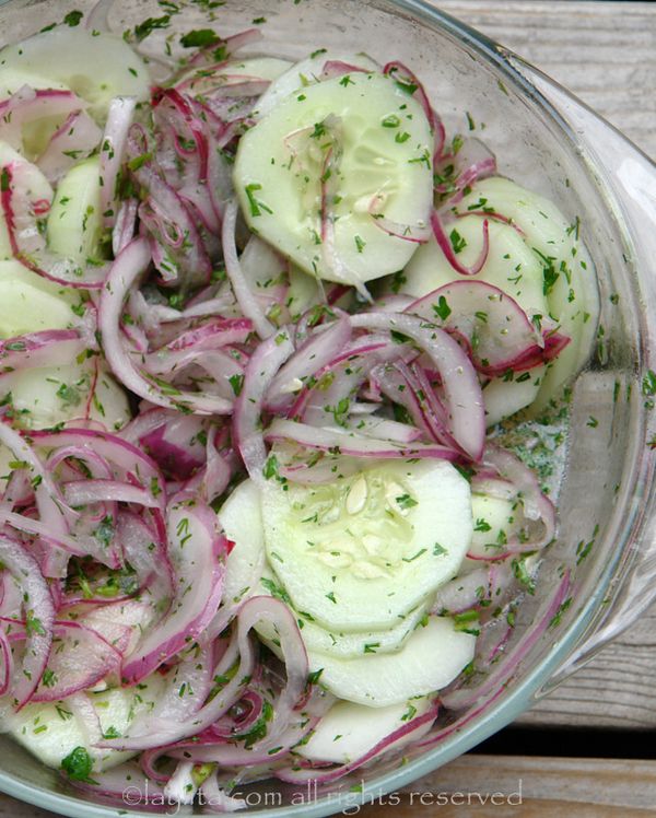 Ensalada de pepino