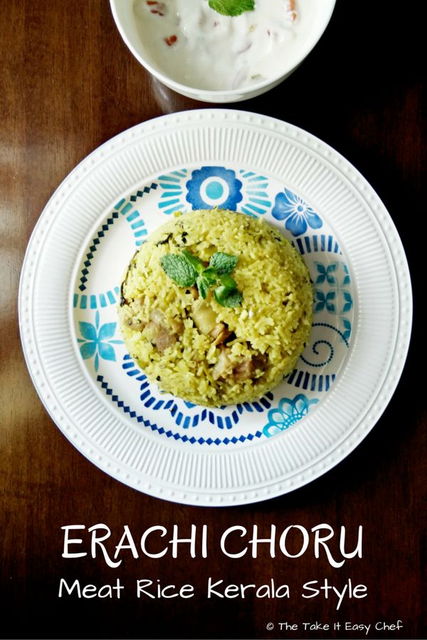 Erachi Choru (Meat Rice Kerala Style