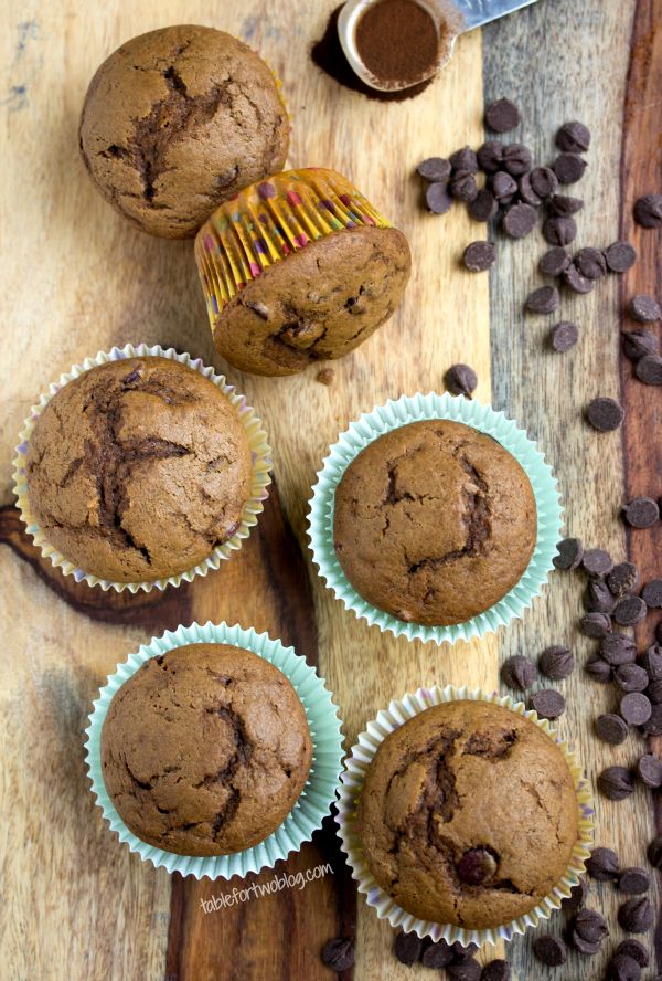 Espresso Chocolate Chip Muffins