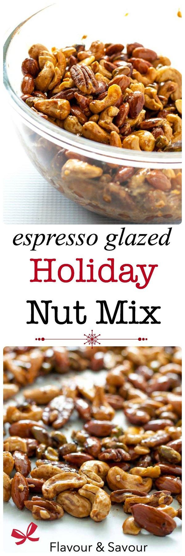 Espresso Glazed Holiday Nut Mix