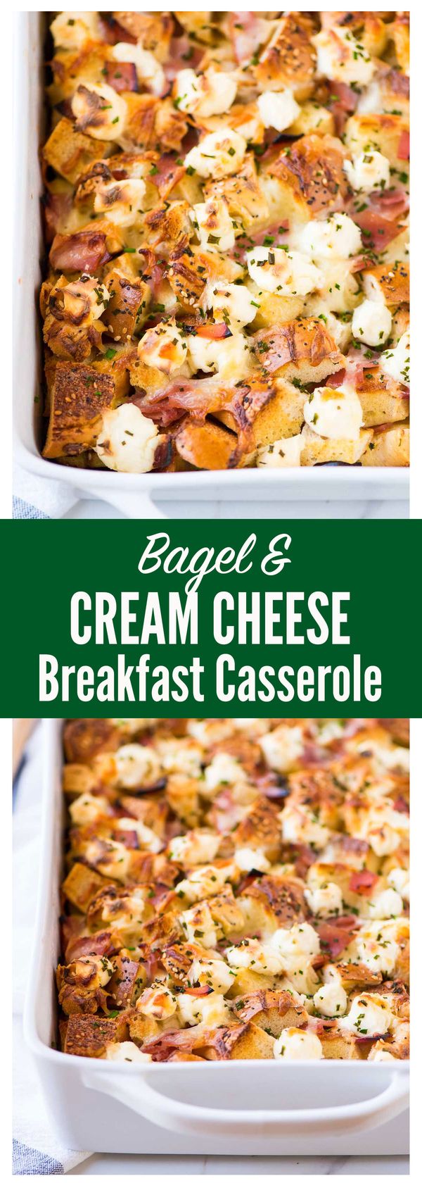 Everything Bagel Breakfast Casserole