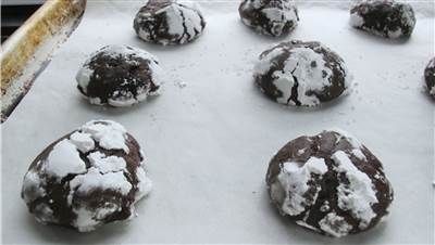 Exceedingly Chocolaty Crinkles