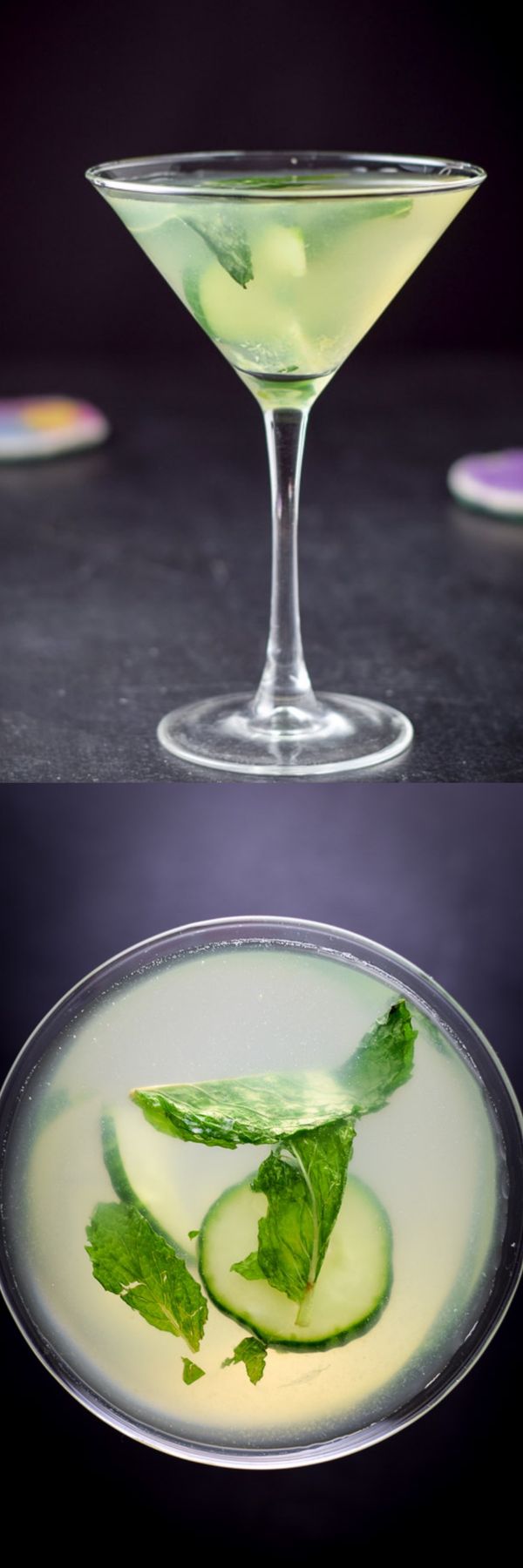 Exquisitely Cool Cucumber Mint Martini