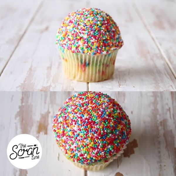 Fairy Bread Cupcakes