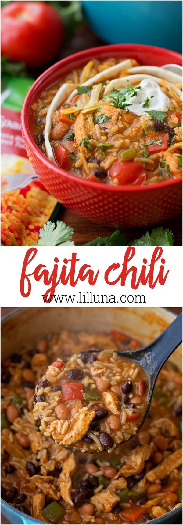 Fajita Chili with Knorr Rice Sides