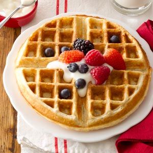 Family-Favorite Oatmeal Waffles