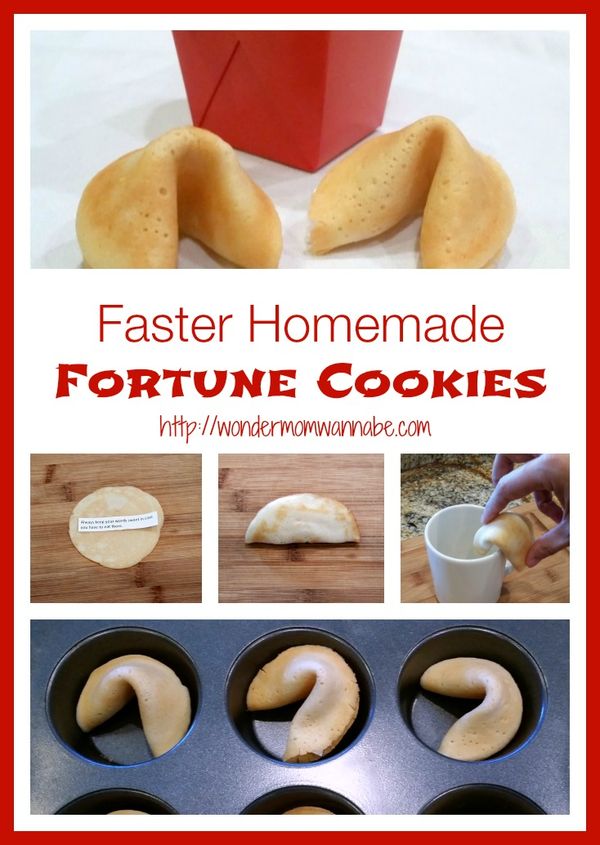 Faster Homemade Fortune Cookies