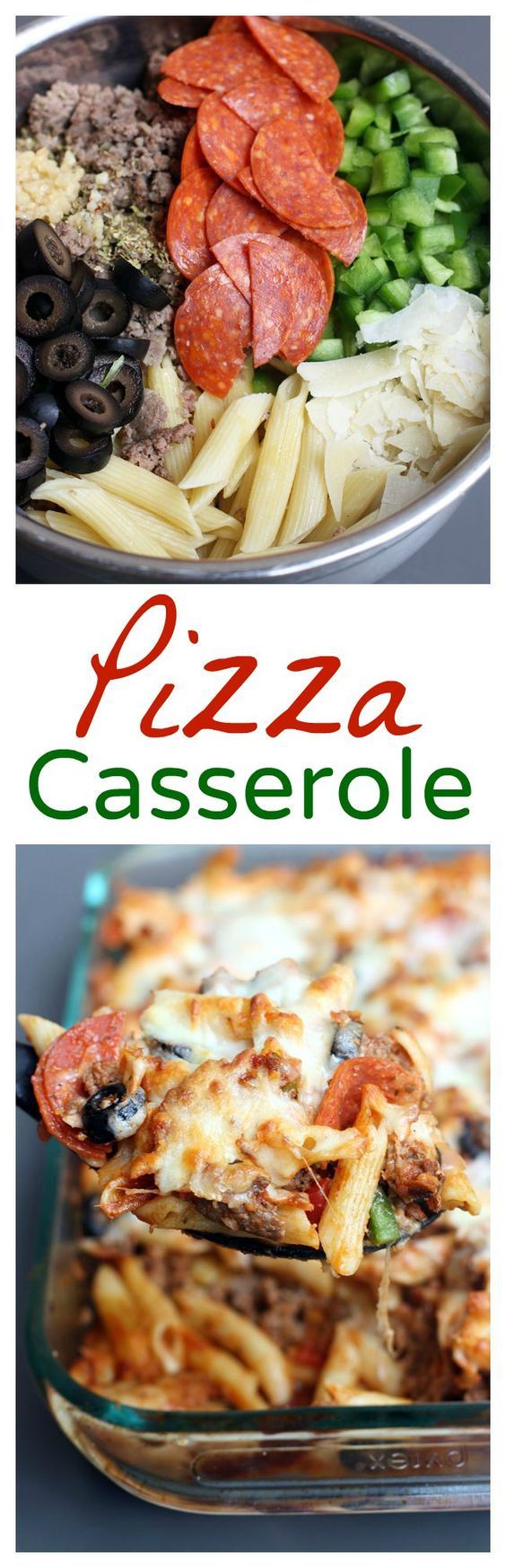 Favorite Pizza Casserole