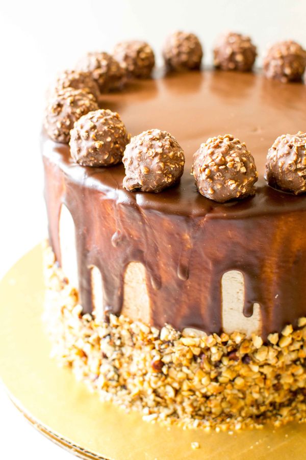 Ferrero Rocher Cake and 5th Blogiversary